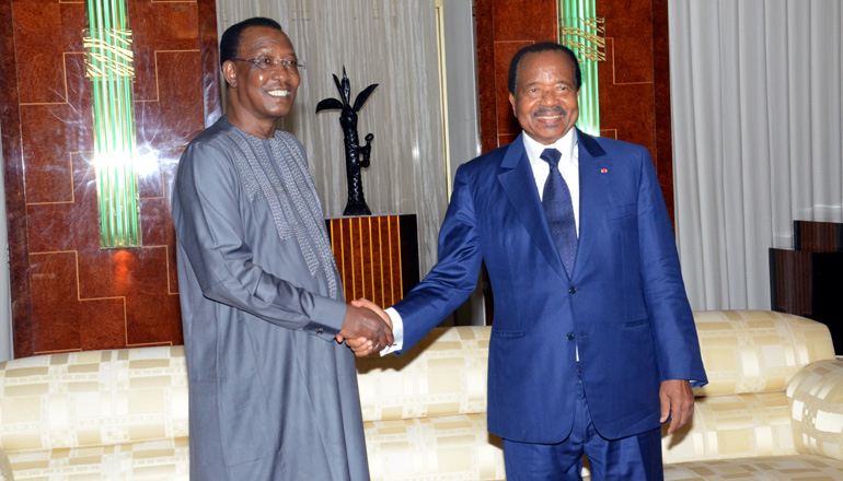 Chadian President Idris DEBY ITNO arrives Cameroon for a 2 day visit