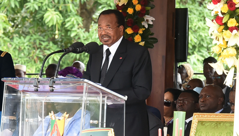 Discours de S.E.M. Paul Biya Président de la République, Chef des armées lors cérémonie de triomphe des promotions « Lieutenant Youssouf Mahamat Bahar » et « Cinquantième Anniversaire de la Réunification » - Yaoundé, le 24 avril 2015