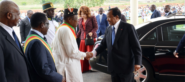 Cameroon’s Presidential Couple Travels to Italy