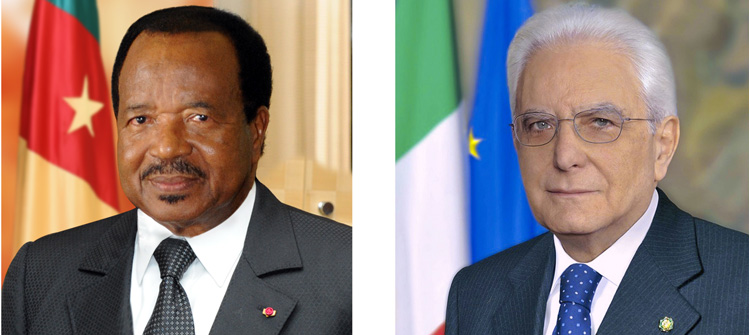 Le Président de la République Italienne en visite d’Etat au Cameroun