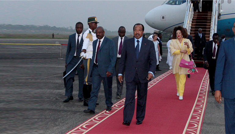 Presidential Couple back home after attending COP21