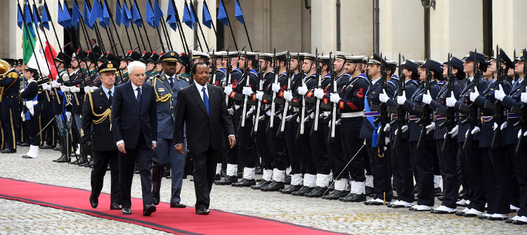 Visite d’Etat en Italie : honneurs et solennité pour le Couple Présidentiel Camerounais