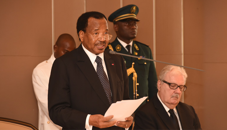 Toast de S.E. Paul BIYA lors du Déjeuner d’Etat offert au Palais de l’Unité en l’honneur de Madame Michaëlle Jean, Secrétaire Générale de l’Organisation Internationale de la Francophonie, en visite officielle au Cameroun