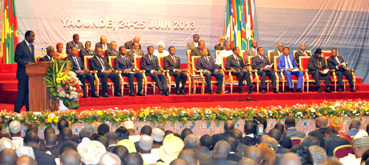 President BIYA opens Summit on maritime security