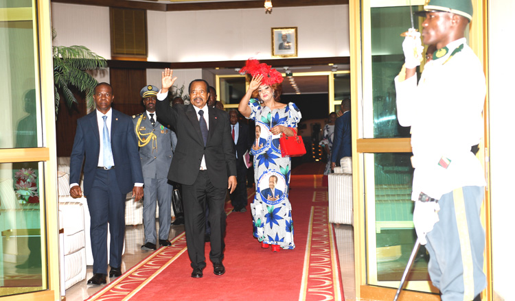 Presidential Couple Back from Maroua