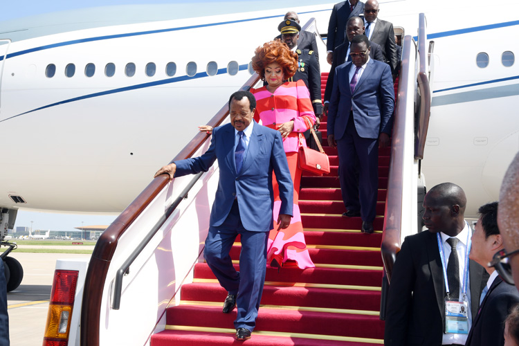 2018 FOCAC Summit: President BIYA arrives in Beijing