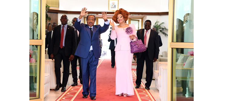 President BIYA and Wife Back Home from Europe